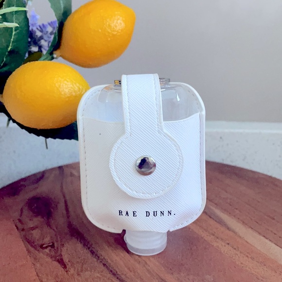 ❗️2/$22❗️ RAE DUNN HAPPY CAMPER HAND SANITIZER HOLDER BOTTLE - Picture 3 of 6